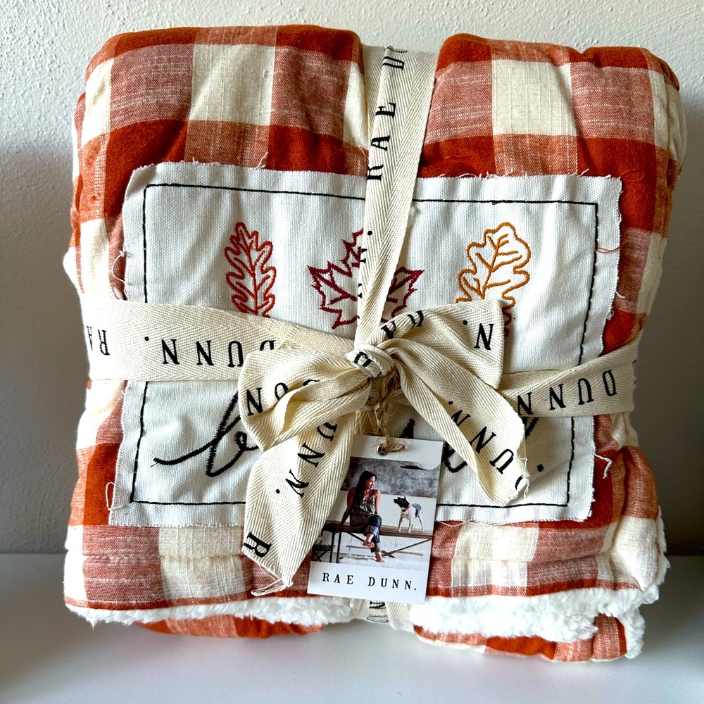 Rae Dunn “Blessed” Blanket